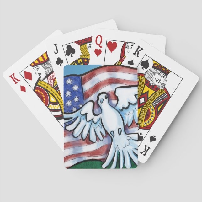 Memorial Day Poker Cards (Back)