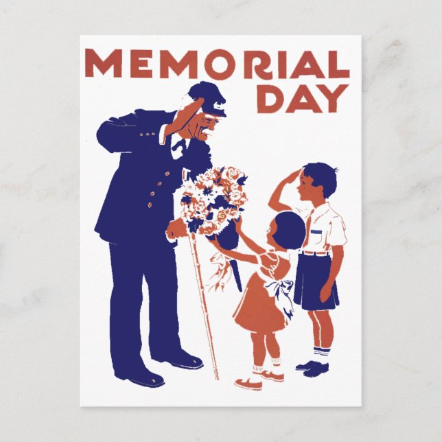Memorial Day Postcard (Front)