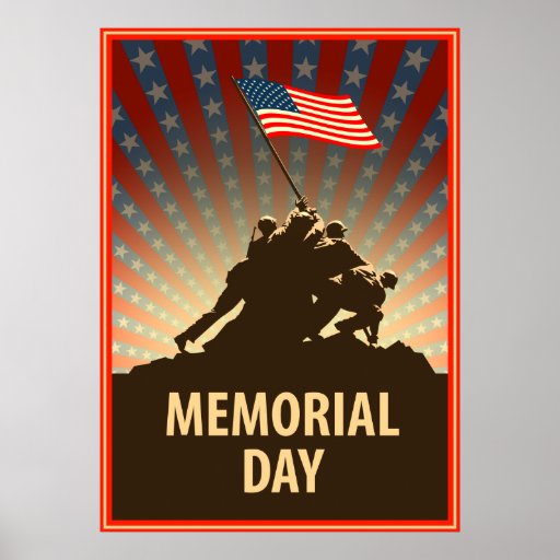 Memorial Day Poster | Zazzle