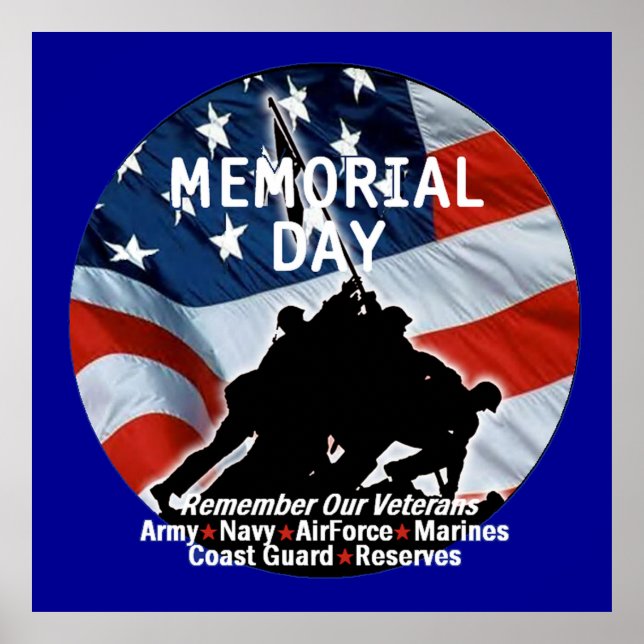 Memorial Day POSTER Print (Front)