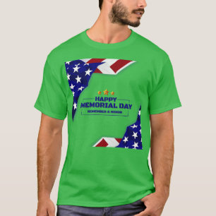 memorial day remember and honor (3) T-Shirt
