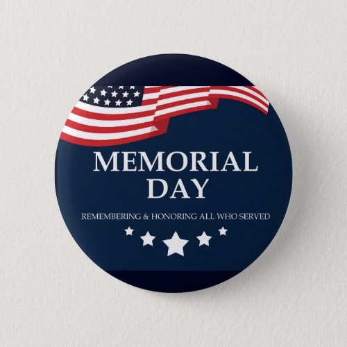 Memorial Day  Remember Button