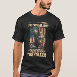 Memorial Day Remember The Fallen Veteran Military T-Shirt