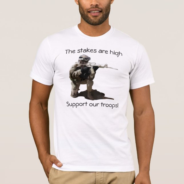 Memorial Day: Remember with Pride T-Shirt (Front)