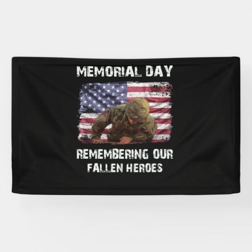 Memorial Day Remembering our Fallen Heroes Banner