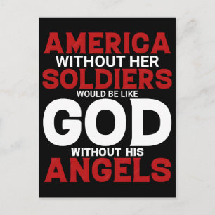 Memorial Day: Remembering The Sacrifice Of America Holiday Postcard