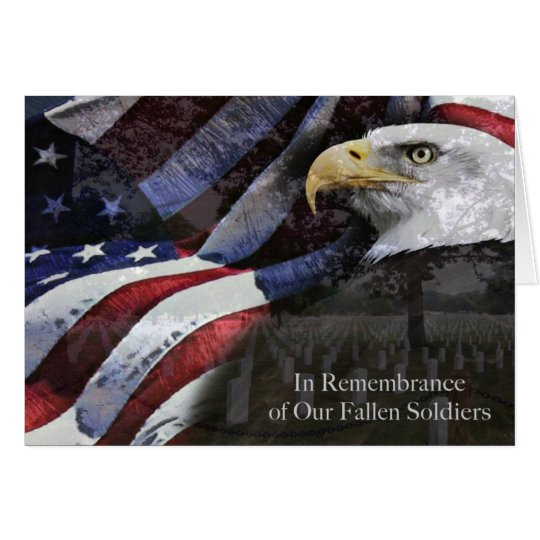 Memorial Day Remembrance Card | Zazzle