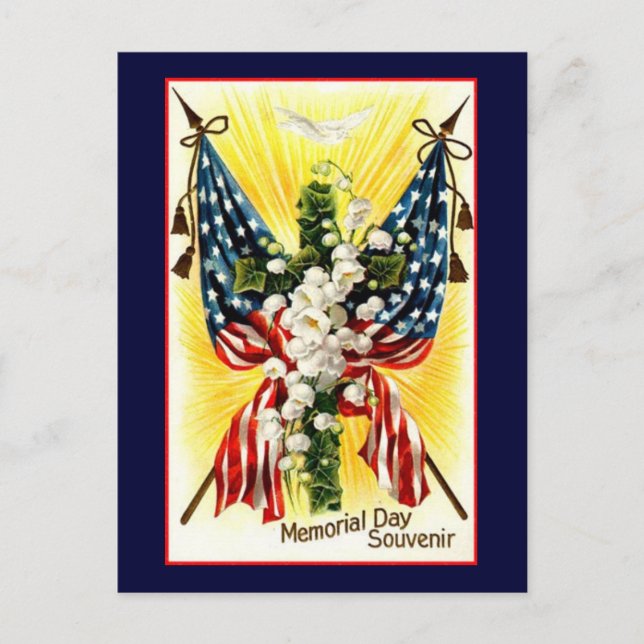 Memorial Day Souvenir Postcard (Front)