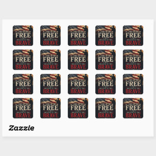Memorial Day  Square Sticker