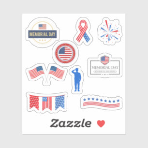 Memorial Day Stickers