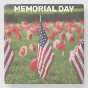 MEMORIAL DAY STONE COASTER