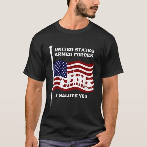 Memorial Day T Shirt United States Armed Forces I 