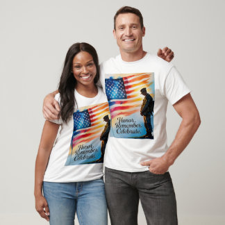Memorial Day T-Shirt Women Men Evoking Honor