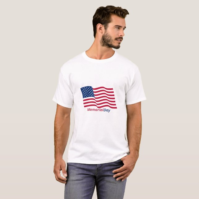 Memorial day usa. T-Shirt (Front Full)