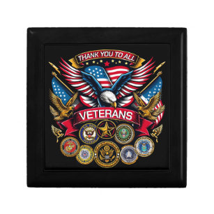 Memorial Day, Veterans Day, 4th of July Gift Box