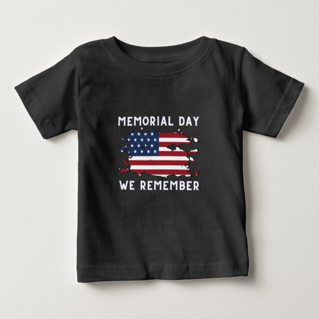 Memorial day we remember classic t shirt (Front)