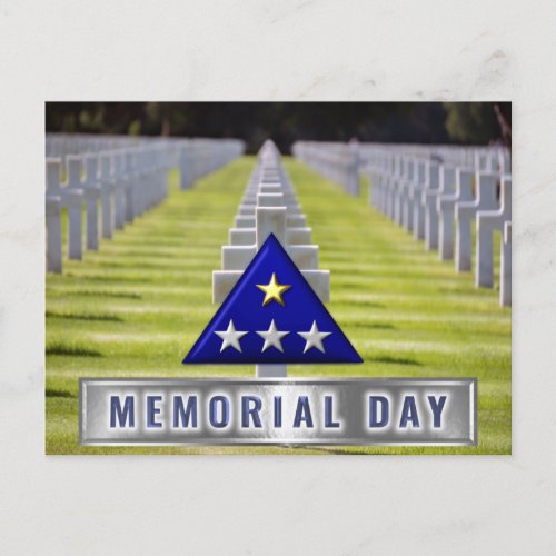 Memorial Day âœWe Rememberâ  Postcard