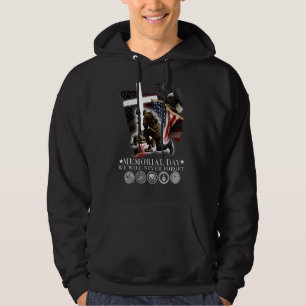 Memorial Day We Will Never Forget Veteran Hoodie