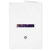 Memorial Day with Flags Card (Back)