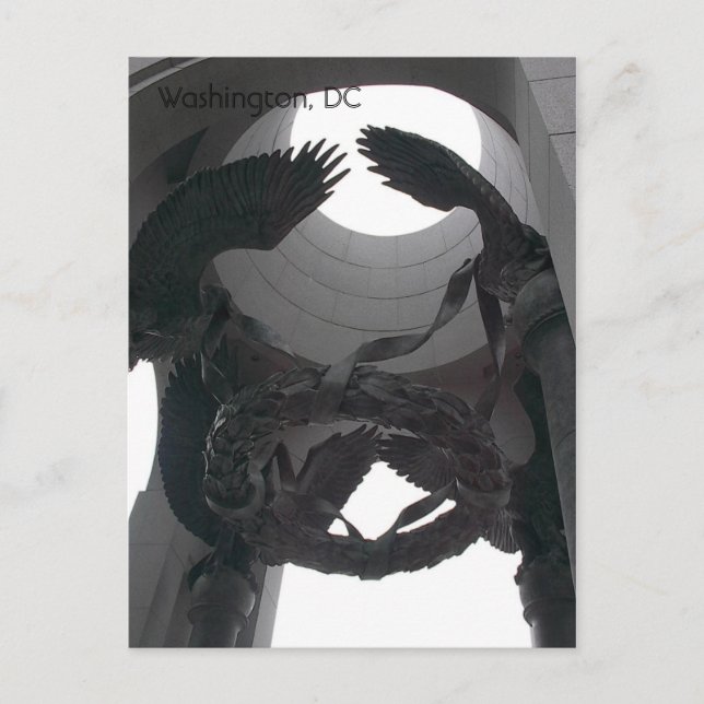 Memorial Eagles Postcard (Front)