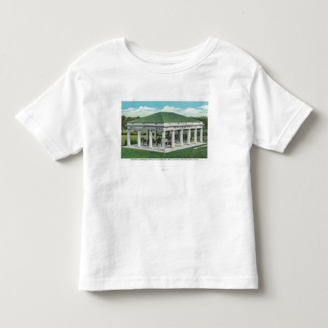 Memorial Entrance at Battlefield Cemetery View Toddler T-shirt (Front)