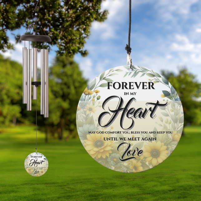 Memorial for Loss of Loved One Wind Chime (Outdoor)