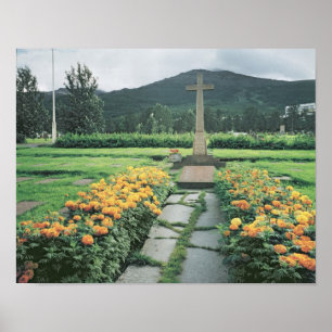 Memorial French soldiers who died Battles Poster