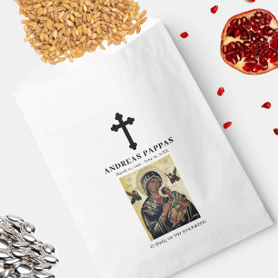 Memorial Funeral Greek Orthodox Kolyva Κόλλυβα Favor Bag
