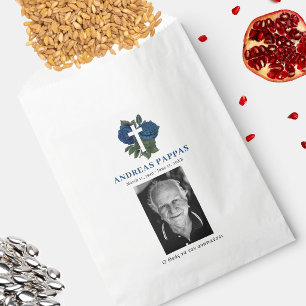 Memorial Funeral Greek Orthodox Kolyva Κόλλυβα Favor Bag