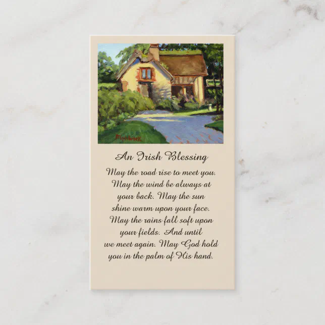 Irish Blessing Bookmark Prayer Card Pack With Scenes From Ireland Bulk Bundle Made In The USA, Set Of 5 - Foto 14