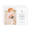 Memorial Funeral Modern Simple Chic Gold Cross