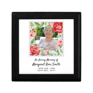 Memorial Gift For Loss of Mother PHOTO Bereavement Box