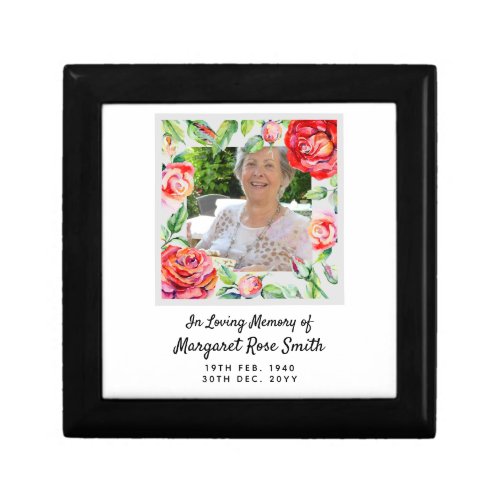 Memorial Gift For Loss of Mother PHOTO Bereavement Gift Box