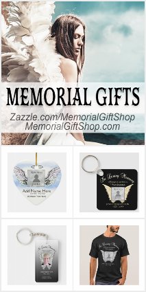 Hundreds of Memorial Gifts and Keepsakes