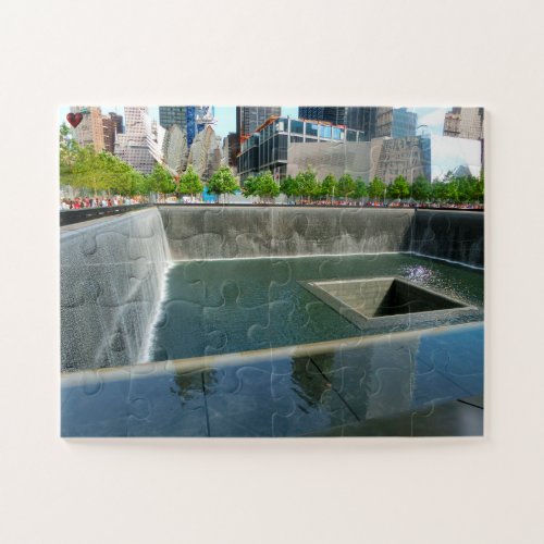 Memorial Ground Zero Jigsaw Puzzle