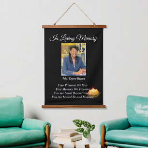 Memorial hanging tapestry