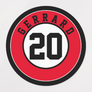 Memorial Helmet Label