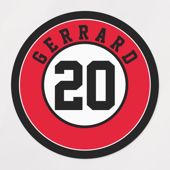 Memorial Helmet Label (Design 1)