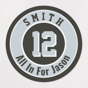 Memorial Helmet Label