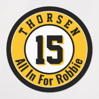 Memorial Helmet Label