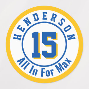 Memorial Helmet Label