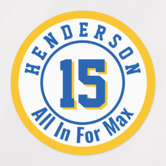 Memorial Helmet Label