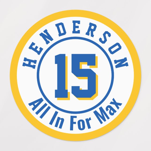 Memorial Helmet Label (Design 1)