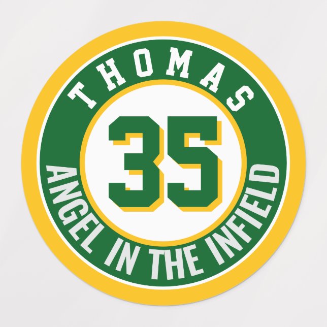 Memorial Helmet Label (Design 1)