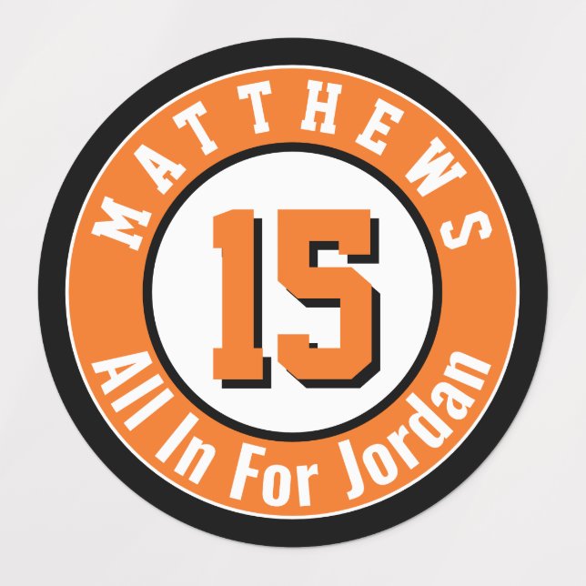 Memorial Helmet Label (Design 1)