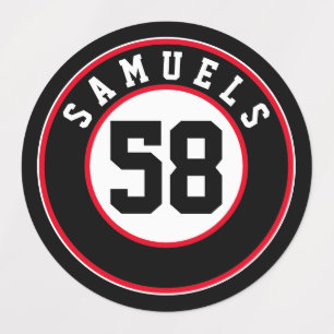 Memorial Helmet Label