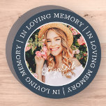 Memorial In Loving Memory Modern Custom Photo Car Magnet<br><div class="desc">This simple and modern design is composed of serif typography and add a custom photo. "In Loving Memory" encircles the custom photo of your loved one.</div>