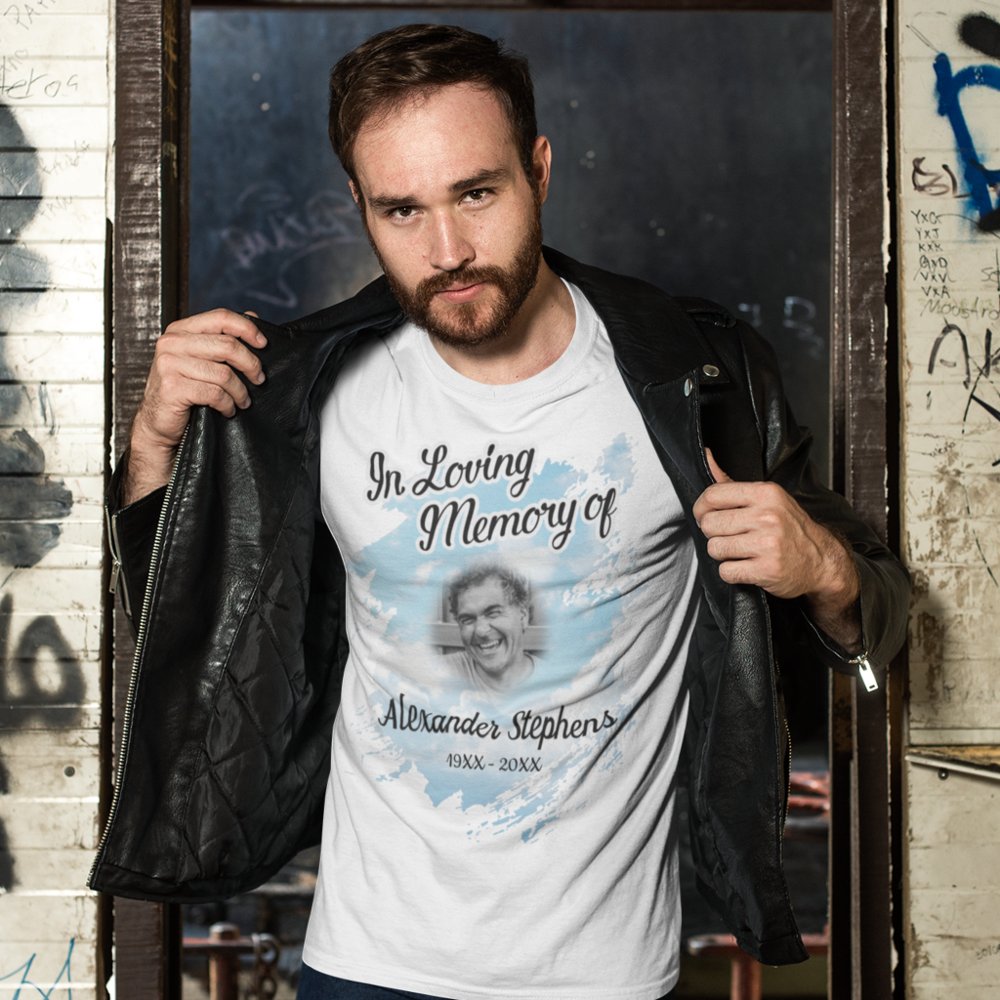 Discover Memorial In Loving Memory Photo Personalized T-Shirt