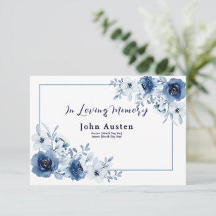 Memorial Invitation