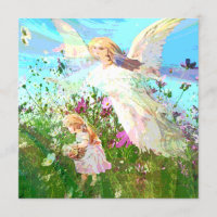 Memorial Invitation | Guardian Angel
